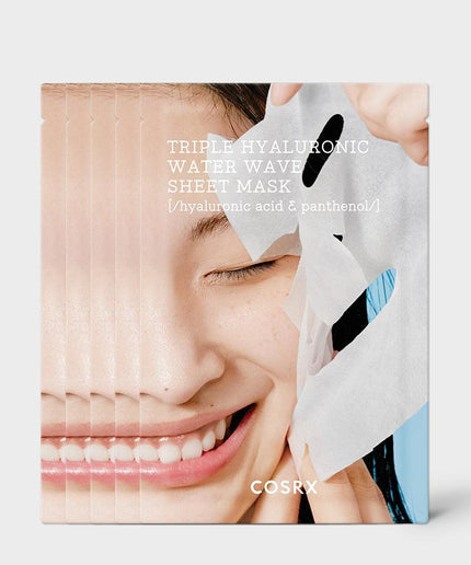 COSRX Hydrium Triple Hyaluronic Water Wave Sheet Mask