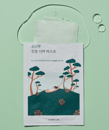 Round Lab Pine Calming Cica Sheet Mask 10pc