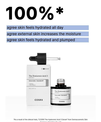 COSRX The Hyaluronic Acid 3 Serum 20ml