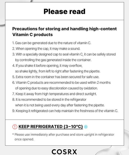 COSRX The Vitamin C 23 Serum 20g